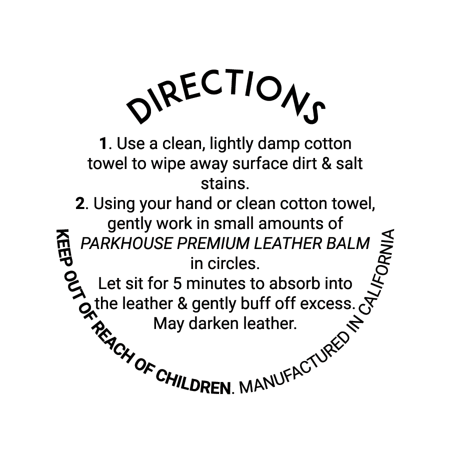 Parkhouse Leather Balm